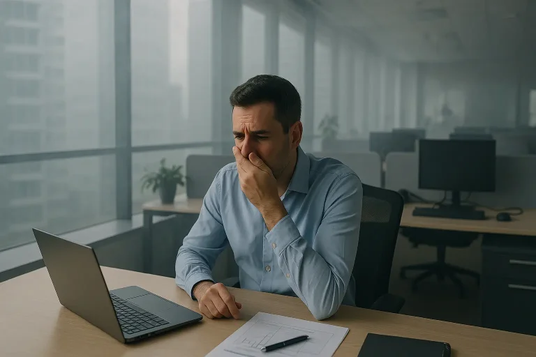 Ô nhiễm không khí nơi công sơ