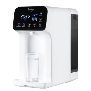 Máy lọc nước RO iSpring RCD100 – để bàn, 5 cấp, nước nóng tức thì, UV diệt khuẩn
